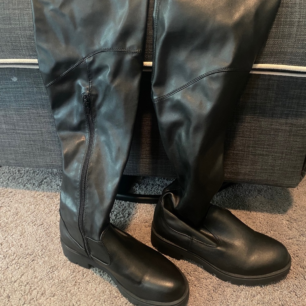 Thigh High Black boots